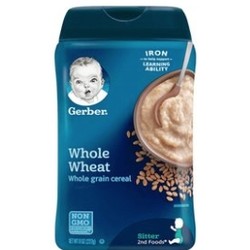 Gerber 嘉宝 婴儿全麦谷物米粉 2段 227g 6罐 *2件