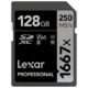 Lexar 雷克沙 1667X SD存储卡 128GB（UHS-Ⅱ、V60、U3）