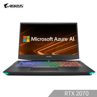 GIGABYTE 技嘉 AORUS 15 人工智能笔记本（i7-8750H、16G、512G+2T、RTX2070、144Hz、RGB键盘）