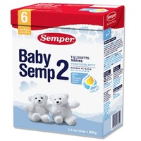  semper 森宝 婴幼儿配方奶粉 2段 800g *2件