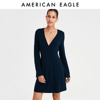 AEO American Eagle 1399_3072 女士休闲针织镂空连衣裙