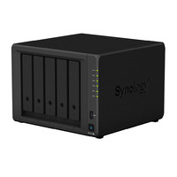 Synology 群晖 DS1019+ NAS存储服务器 黑色