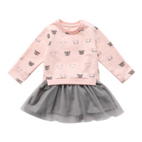 Oissie 奥伊西 女宝宝卫衣纱裙假两件