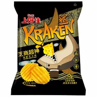 上好佳 鲨波浪薯片 浓郁芝士味 90g *2件