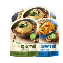 bibigo 必品阁 韩式海鲜拌面 230g*5袋