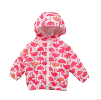 Oissie 奥伊西 女童卡通印花双层防风衣 *2件