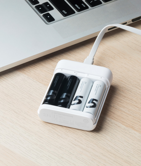 zmi紫米z155号镍氢充电电池12v1800mah4粒装