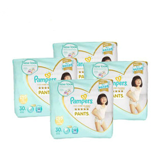 移动端：Pampers 帮宝适 一级棒拉拉裤 XL30片 4件装