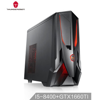 ThundeRobot 雷神 911黑武士 A56Pro 台式电脑主机（i5-8400、8GB、256GB+1TB、GTX1660Ti 6G）