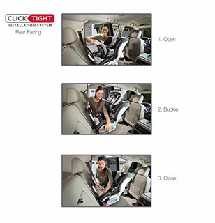 Britax 宝得适 E1A383D 敞篷汽车座椅 Ashton Marathon ClickTight