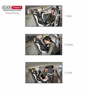 Britax 宝得适 E1A383D 敞篷汽车座椅 Ashton Marathon ClickTight