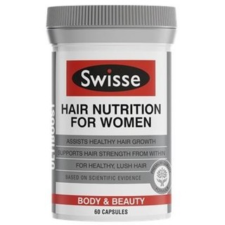 Swisse 女性头发生长营养胶囊 （强健发质 防止脱发）60粒