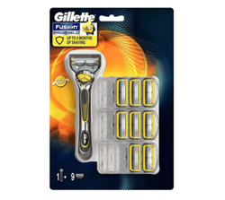 Gillette 吉列 ProShield 剃须刀 带9个替换刀头