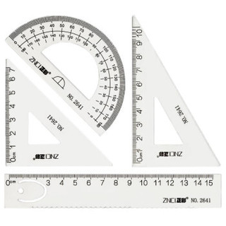 ZNCI 正彩 金属套尺 绘图4件套