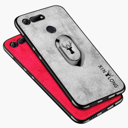 纽曼 华为荣耀V20\/10\/V10手机壳支架布纹壳