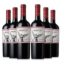 MONTES 蒙特斯 经典赤霞珠 红葡萄酒 750ml*6瓶