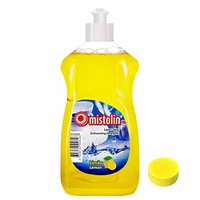 Mistolin 洗洁精浓缩型柠檬味餐具洗涤剂厨房餐具去油进口洗洁精500ml