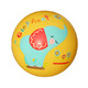 费雪9寸儿童充气皮球 幼儿园宝宝拍拍球 婴儿卡通篮球玩具 户外玩具 海洋球 9寸拍拍球黄色送气筒气针