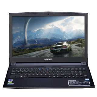 Hasee 神舟 战神 Z7M-KP7 15.6英寸笔记本电脑(黑色、 i7-8750H、8GB、1TB、