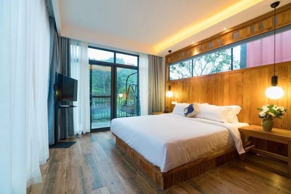 徽式禅意与工业风的碰撞!安徽黄山 魔宿·厢居集装箱野奢民宿1晚套餐