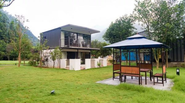 徽式禅意与工业风的碰撞!安徽黄山 魔宿·厢居集装箱野奢民宿1晚套餐