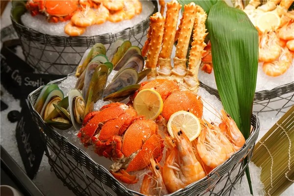 海胆、波龙畅吃，日料海鲜双主题自助餐！上海漕河泾万丽酒店自助晚餐