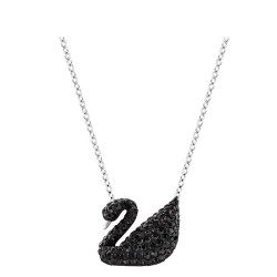 华洛世奇 5347329 Iconic Swan 大黑天鹅吊坠项