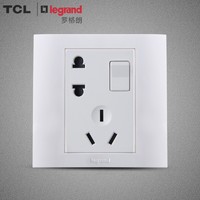 TCL 罗格朗 一开五孔插座