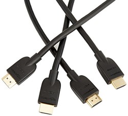 中亚Prime会员 海外购AmazonBasics 高速 HDMI 电缆 黑色 10 feet 10件装