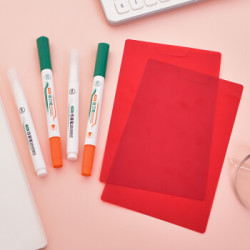 得力学生用暗记笔套装复习背诵背书背英语单词