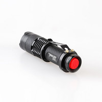 凯仕达CREE Q5 微型 迷你 伸缩变焦 LED强光户外手电筒 远射可充电