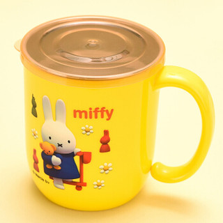 Miffy 米菲 MF-4888Y 宝宝单柄训练喝水杯 270ML 黄色