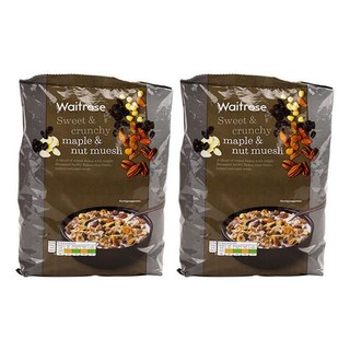 Waitrose 枫糖坚果什锦营养麦片 1kg*2袋