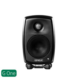 GENELEC 真力 GOne G1家用 HIFI有源音箱 黑色单只