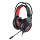 达尔优（dareu） EH715 游戏耳机 电竞耳机 电脑耳机 耳机头戴式 虚拟7.1声道 黑橙 单USB接口