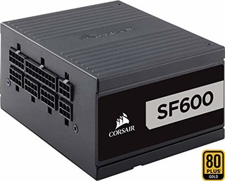 Corsair PC 电源（全模块化电缆管理，80 Plus 白金，欧盟）CP-9020182-EU 600 Watt