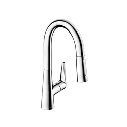 Hansgrohe 汉斯格雅 72815007  达丽丝S单把手厨房龙头160带拉出式水嘴镀铬