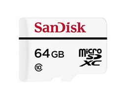 Sandisk 64GB 行车记录仪 安防系统 专用 MicroSD 存储卡