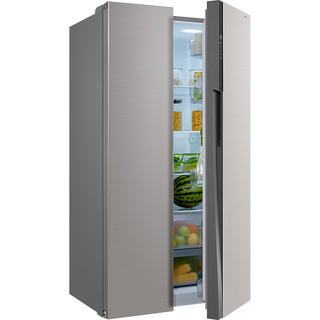 美的（Midea）BCD-525WKPZM(E) 星际银 525升对开门电冰箱 变频节能 风冷智能家用大容量双开门冰箱