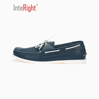 INTERIGHT 男士马克线帆船鞋单鞋休闲鞋+凑单品