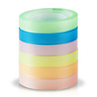 凑单品：GuangBo 广博  TM-9彩色小胶带 8mm*12m 6卷装