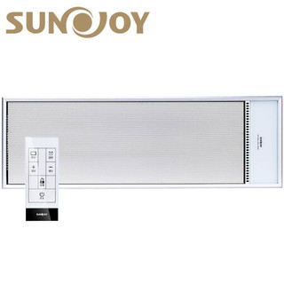 三竹（SUNJOY）阳光浴无线遥控远红外浴霸安装仅需8cm适配集成吊顶