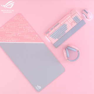 ROG 玩家国度 STRIX FLARE PNK LTD PINK 粉爱 粉色机械键盘