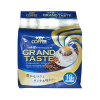 日本原装进口keycoffee滤挂式挂耳咖啡粉（深焙综合）咖啡126g（7g×18袋）