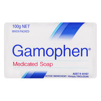 限10-11点、凑单品：Gamophen 药用抗菌皂 100g 