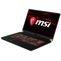 MSI 微星 绝影 GS75 17.3英寸 游戏本 黑色 (酷睿i7-8750H、RTX 2070 Max-Q 8G、16GB、512GB SSD、1080P、IPS、144Hz、8SF-032)