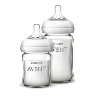 AVENT 新安怡 SCF679/53 宽口径玻璃奶瓶套装 125ml+240ml *2件 +凑单品