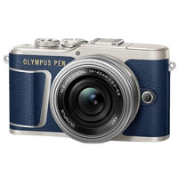 OLYMPUS 奥林巴斯 E-PL9 无反相机套机（14-42mm f/3.5-5.6镜头） 蓝色