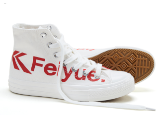 Feiyue. 飞跃 大孚飞跃 中性系带平底高帮帆布鞋DF/1-2077