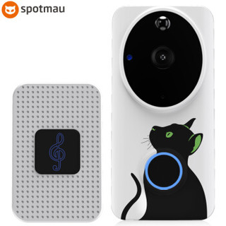 京东PLUS会员：Spotmau 斑点猫 可视门铃电子猫眼二合一 贵族猫+叮咚机